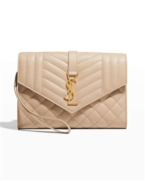 ysl clutch lack|ysl monogram quilted clutch.